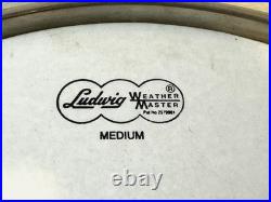 Super Rare Vintage 1939 Ludwig Twin Sensitive Hollywood Swing Snare Drum NICE