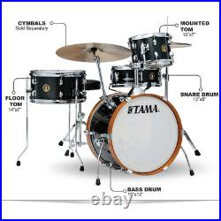 TAMA Club-JAM 4-piece shell pack Charcoal Mist Refurbished TAMA Club-JAM 4-piece shell pack Charcoal Mist Refurbished