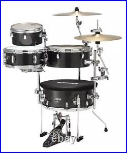 TAMA Cocktail-JAM CJB46ISP 4-Piece Portable Drum Kit Midnight Gold Sparkle