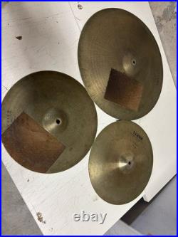 TAMA Cymbals 50cm and 35cm 2 Pieces Drum Set Used with Case