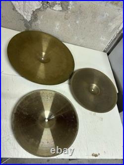 TAMA Cymbals 50cm and 35cm 2 Pieces Drum Set Used with Case