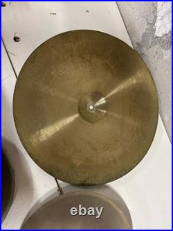 TAMA Cymbals 50cm and 35cm 2 Pieces Drum Set Used with Case