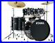 TAMA-Imperialstar-5-piece-Complete-Drum-Set-with-22-Bass-Drum-Glossy-Black-01-ywz