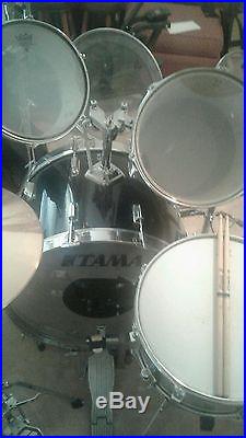 TAMA Imperialstar Vintage 8 peice Drum Set, 8 Cymbals, Stands & Accessories