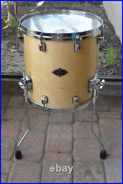TAMA STARCLASSIC 14 FLOOR TOM in NATURAL GLOSS LACQUER for YOUR DRUM SET! R280
