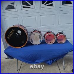 TAMA Starclassic 4-Piece Wood Rack Tom Drum Set Star-Cast Mounting System