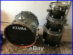 TAMA Starclassic BIRCH BUBINGA B/B Dark Stardust 4pc Drum Set kit