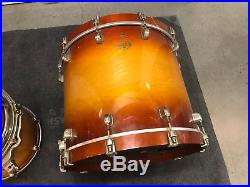 TAMA Starclassic Maple 5PC Drum Set kit Gold Sunburst