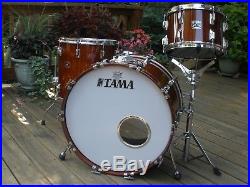 TAMA Superstar Drum Set Made in Japan 80's Birch Super Mahogany Drum Kit