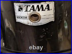 TAMA VINTAGE 5 PIECE SHELL KIT withmount hardware/stand. 22,16,13,12 and 14 snare