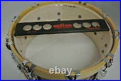 TAYE Studio Maple 14X6 SNARE in JAVA BURST withWOODEN HOOPS for YOUR DRUM SET K120