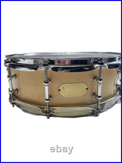TJS Maple Passion Custom Drums Snare Wood Brown Versatile Sound Chrome Hardware