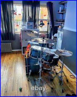 Tama 100% Maple Acoustic Drum Kit 5-Piece Bass Snare Tom Floor Tom Hi-Hat Cymbal