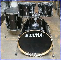 Tama 4pc Superstar Drum Set Black