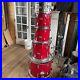 Tama-5-pc-SwingStar-Mahogany-Drum-Set-RARE-RED-WRAP-01-aj