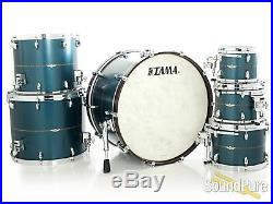 Tama 6pc Star Bubinga Drum Set-Satin Blue Metallic Used