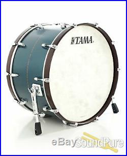 Tama 6pc Star Bubinga Drum Set-Satin Blue Metallic Used