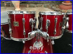Tama Artstar 1 Cordia Candy Apple Red 5pc Drum Set kit CUSTOM SHOP 20 INCH KICK