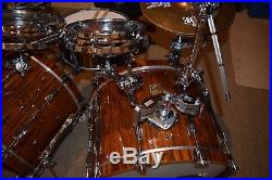 Tama Artstar Cordia Wood Remo Roto Tom Drumset drums 6,8,10,12,14,16,18 with16x24
