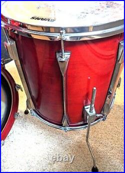 Tama Artstar II 4PC Drum Set in Cherry Wine lacquer. Thick Canadian Maple Shells