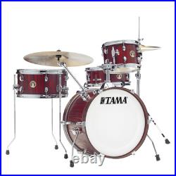 Tama Club-JAM 4-piece Shell Pack with18 Kick Satin Burgundy Elm