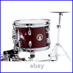 Tama Club-JAM 4-piece Shell Pack with18 Kick Satin Burgundy Elm