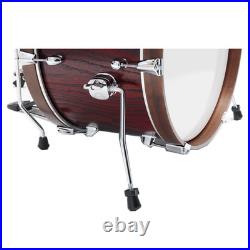 Tama Club-JAM 4-piece Shell Pack with18 Kick Satin Burgundy Elm