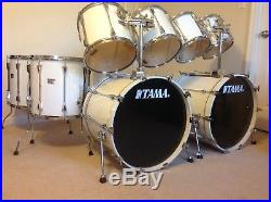Tama Granstar ll Double Bass Drum Set 2-22,18,16,13,12,11,10 Vintage 1990's