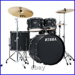 Tama Imperialstar 5-Piece Complete Drum Set Blacked Out Black
