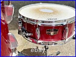 Tama Imperialstar 5pc Drum Set Red Sparkle Nice