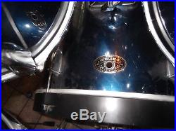 Tama Imperialstar midnight blue five piece Drum set with Meinl HCS Cymbals