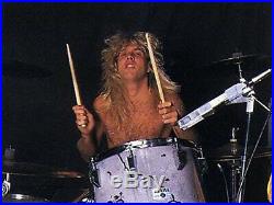 Tama Rock Star 86' Drum Set, Owned and Used by Steven Adler Guns And Roses