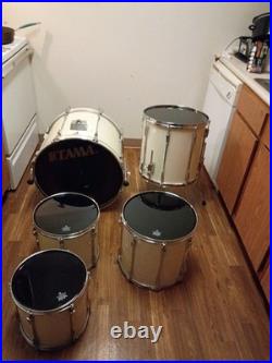 Tama Rockstar DX 5 DrumS, No Mold Or Mildew Taken Care Of See Pics For Quality