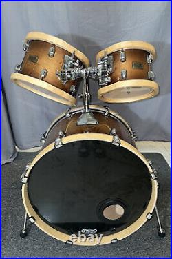 Tama S. L. P. Drum Set in Mint Condition (Snare Sold Separate) Maple Wood- Brown
