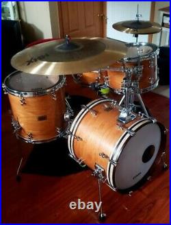 Tama SLP New Vintage Hickory 3 Piece Drum Set Matching Snare Available