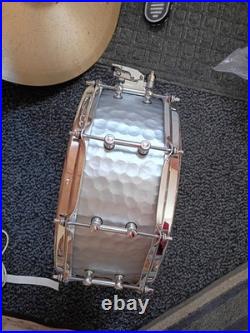 Tama SLP Vintage Hammered Steel Snare Drum