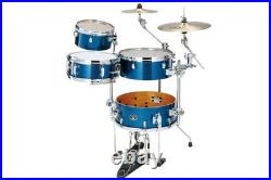Tama Silverstar Indigo Sparkle Cocktail Kit + Bags + Hardware