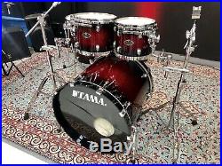 Tama Starclassic Bubinga/Birch 5pc Red Sparkle Burst Drum Set