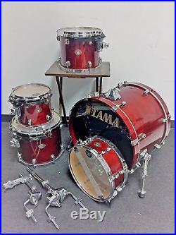 Tama Starclassic Drum Set Royal Walnut Made in Japan Rare