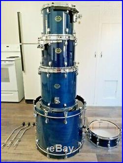 Tama Starclassic Maple 5 Piece Drum Set Coral Reef Blue