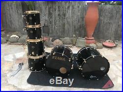 Tama Starclassic Maple Double Bass Drum Set kit withGold Plated Hardware 24 Kicks