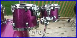 Tama Starclassic Maple Ultraviolet Drum Set Rare Japan