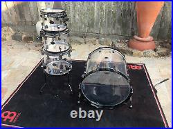 Tama Starclassic Mirage 5pc Drum Set Kit Acrylic Excellent condition