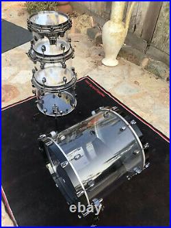 Tama Starclassic Mirage 5pc Drum Set Kit Acrylic Excellent condition