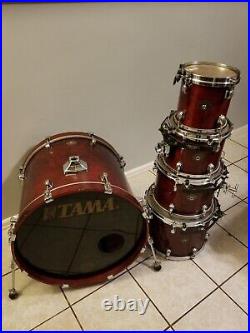 Tama Starclassic birch drum set Made in Japan 1997 All Die Starcast Hoops