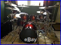 Tama Starclassic maple with full set of Neil Peart paragon cymbals