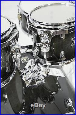 Tama Superstar Classic Maple 7pc Drum Set Transparent Black Burst Demo Model