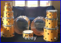Tama Superstar MASSIVE 11pc Vintage 80's Drum Set Supermaple