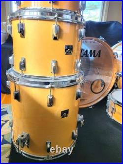 Tama Superstar MASSIVE 11pc Vintage 80's Drum Set Supermaple