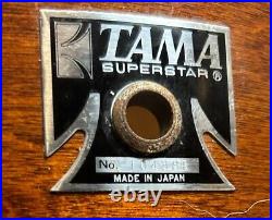 Tama Superstar Super Mahogany 7-Piece Kit, Vintage 1979